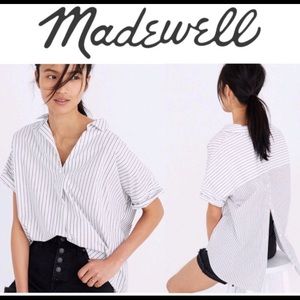 Madewell courier button-back shirt